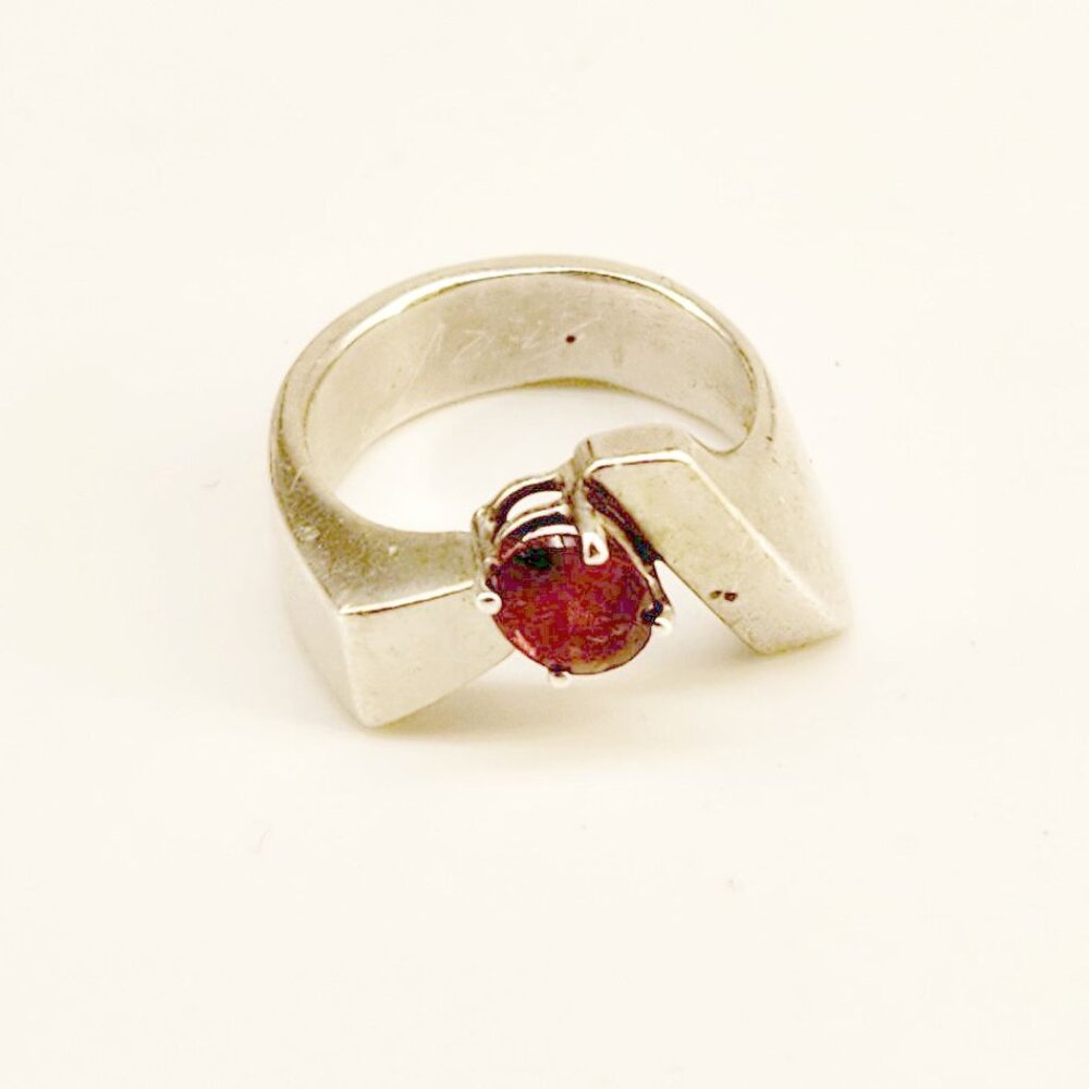 Red Garnet Ring 5.5 size ring